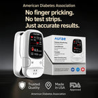 Aurae™ Introduces the newly launched non-invasive smart blood glucose meter🔥
